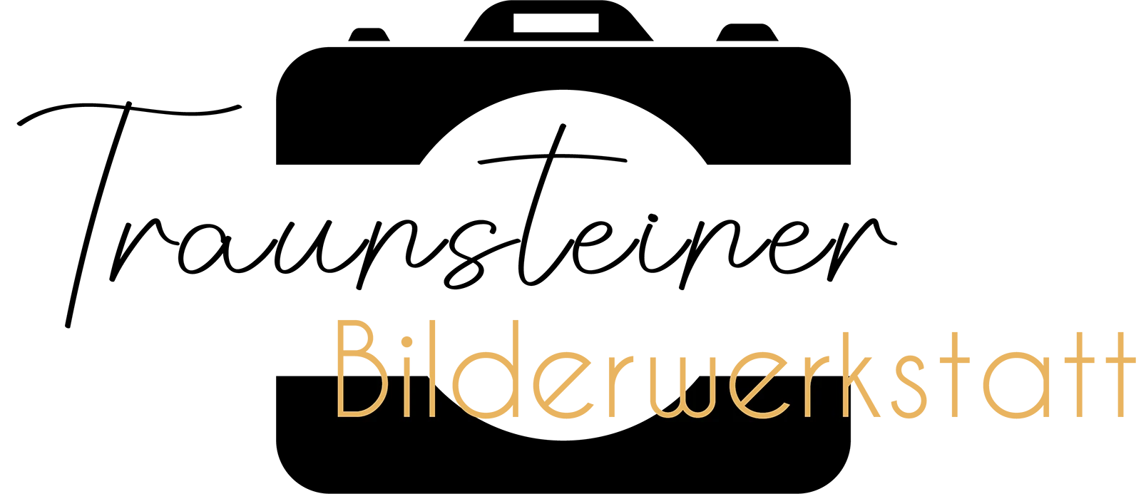 Logo Stadler Fotografie Traunsteiner Bilderwerkstatt schwarz